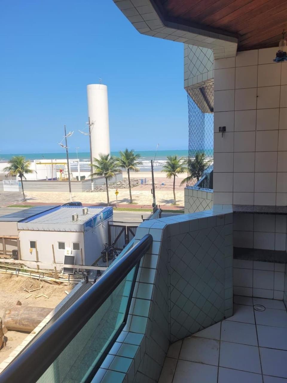 Frente Vista Mar Com Varanda Wi Fi 300Mbps E 10M Da Praia Da Tupi - Estacionamento Gratuito Прая-Гранди Экстерьер фото
